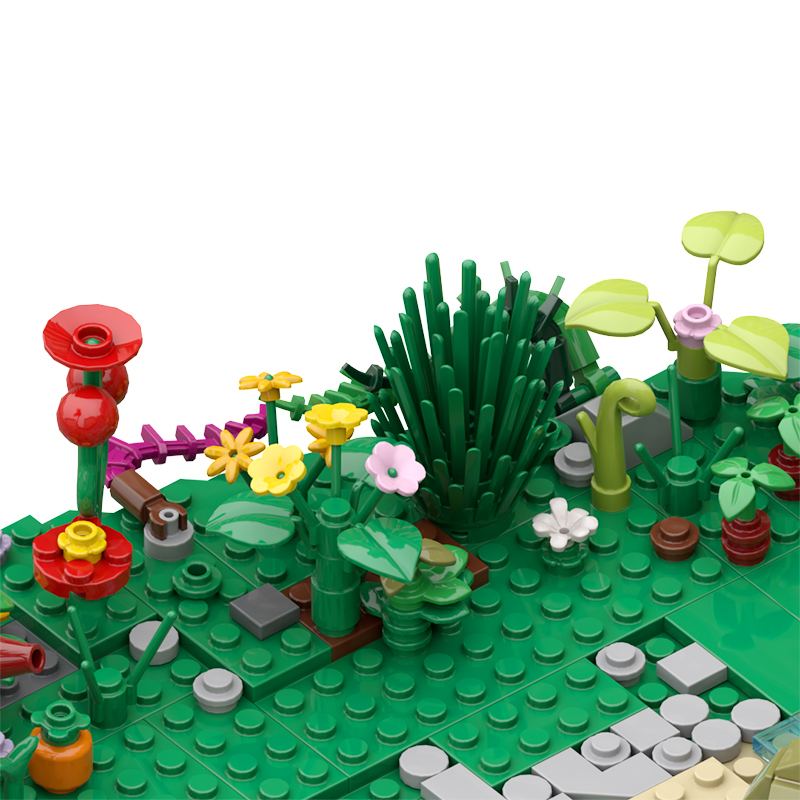 MOCBRICKLAND MOC 89583 Stand Compatible With Zelda/Horizon Zero Dawn