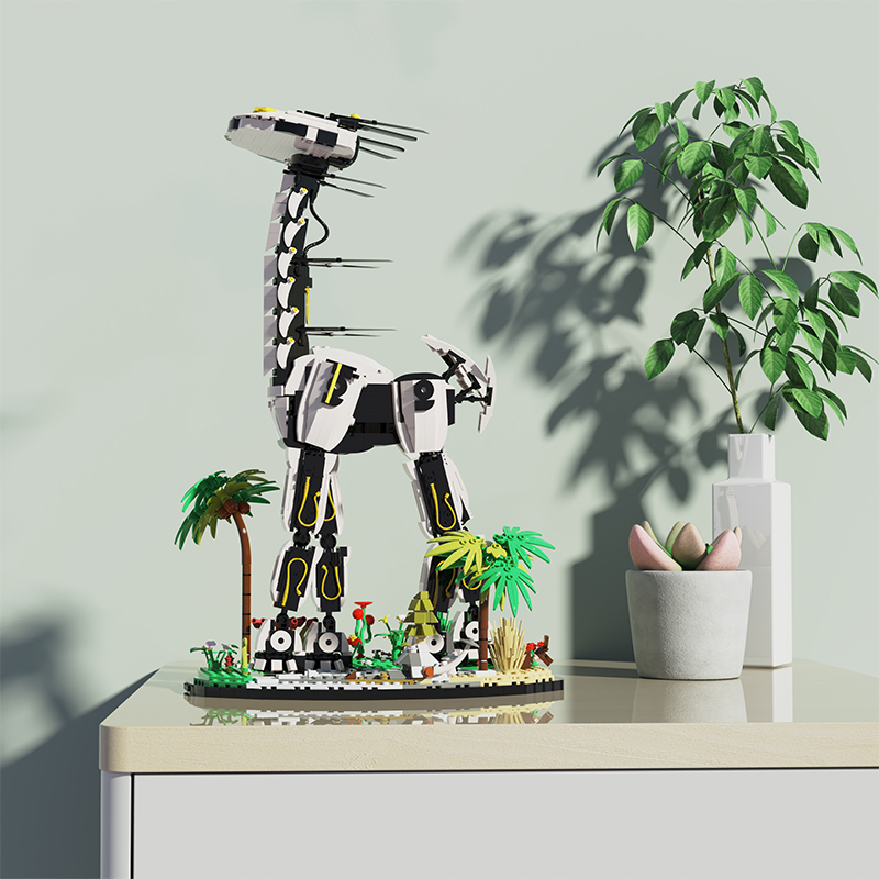 MOCBRICKLAND MOC 89583 Stand Compatible With Zelda/Horizon Zero Dawn