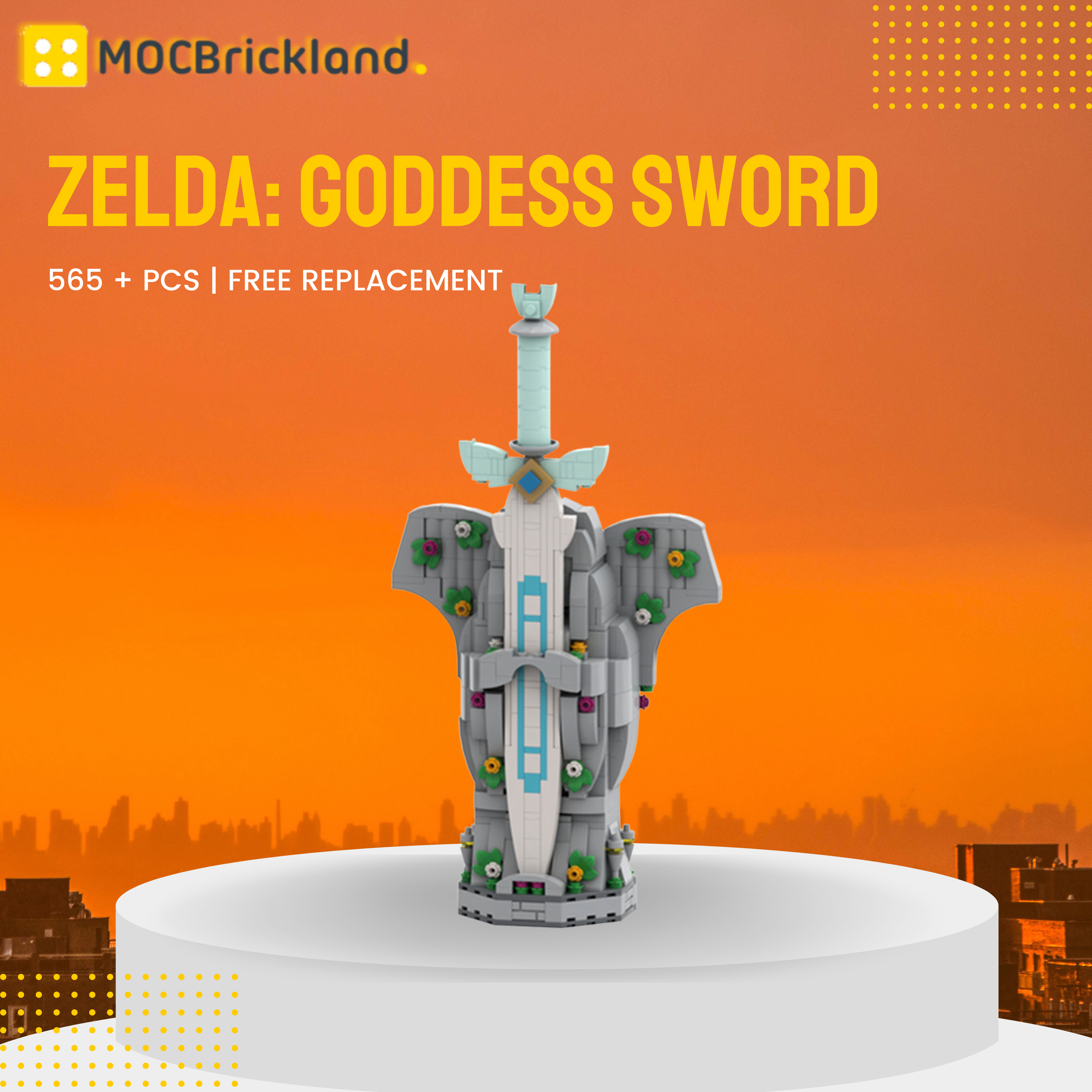 Mocbrickland Moc 34819 Zelda Moc Goddess Sword (1) Mocbrickland Moc 34819 Zelda Moc Goddess Sword (1)