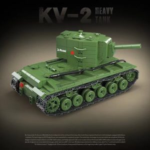 Military Quan Guan 100239 Kv 2 Heavy Tank (4)