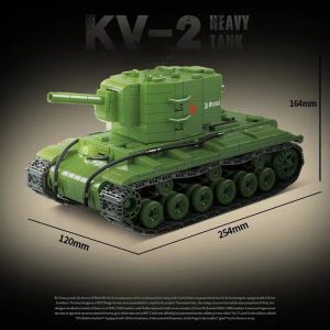 Military Quan Guan 100239 Kv 2 Heavy Tank (5)