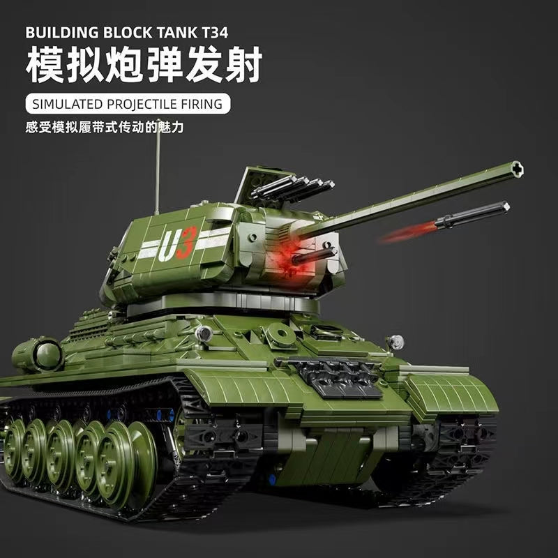TGL T4014 RC Military Armed T34 Medium Tank