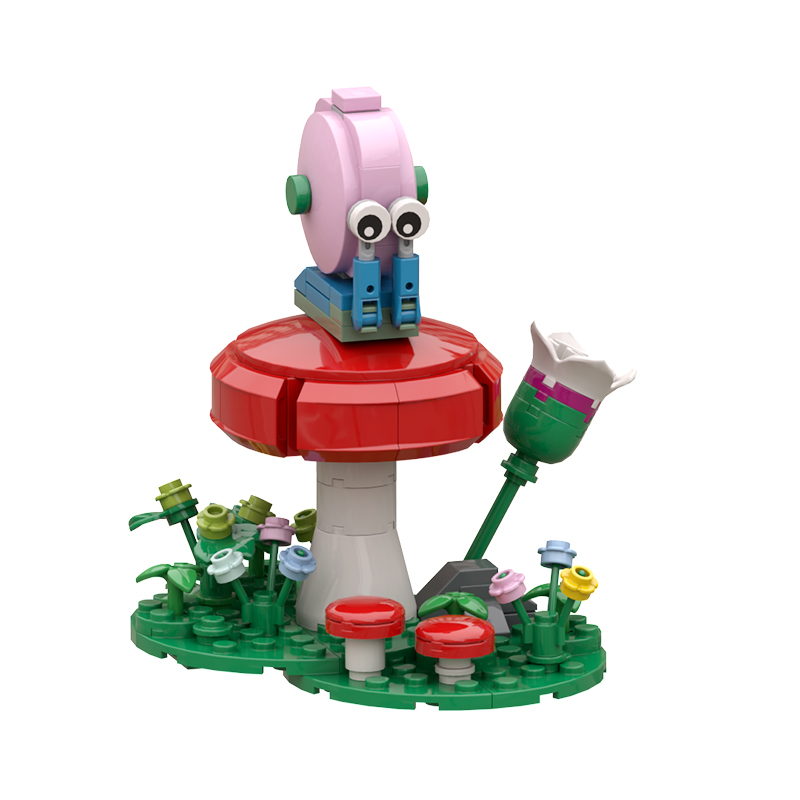 MOCBRICKLAND MOC-89584 Mushroom House