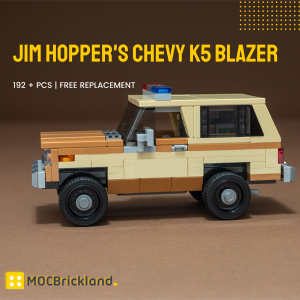 Movie Moc 118520 Jim Hopper's Chevy K5 Blazer Mocbrickland
