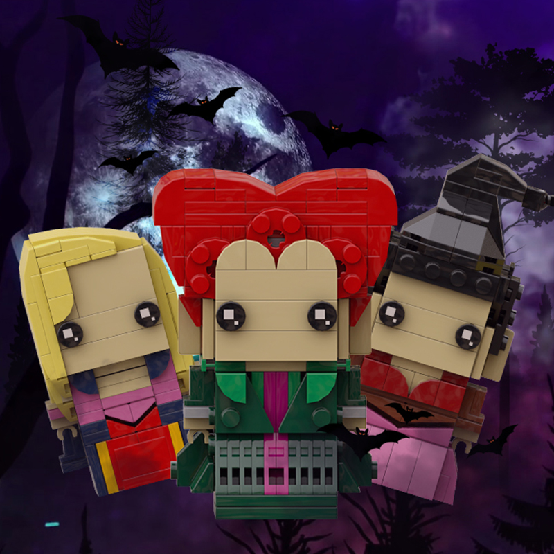 MOCBRICKLAND MOC-89587 Hocus Pocus – Brickheadz