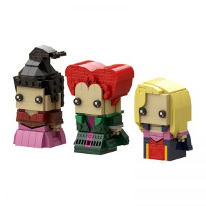 Movie Moc 89587 Hocus Pocus Brickheadz Mocbrickland (2)