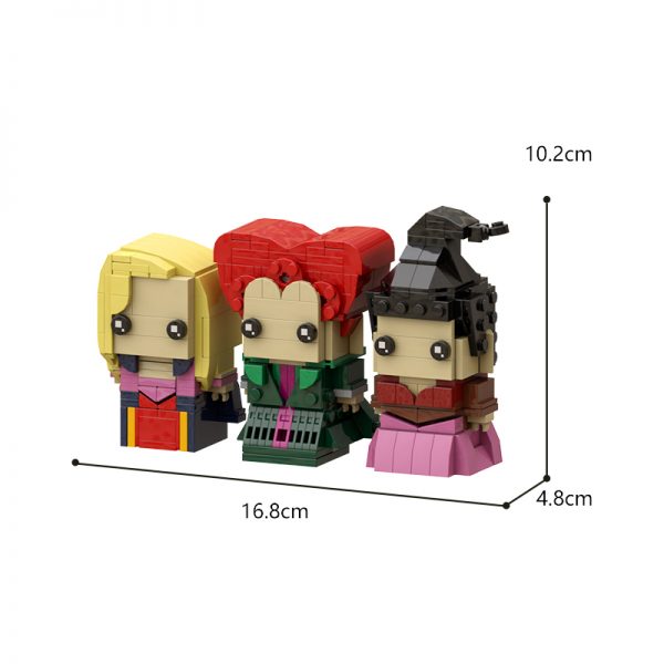 Movie Moc 89587 Hocus Pocus Brickheadz Mocbrickland (9)