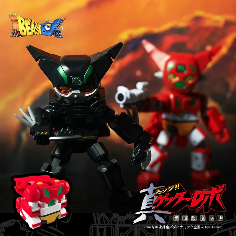 52TOYS MB-06 GETTER ROBOT Black Getter