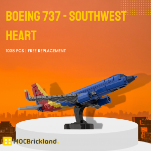 Boeing 737 Southwest Heart Moc 125916
