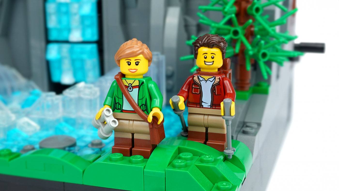 MOCBRICKLAND MOC-117747 Working Waterfall without PF