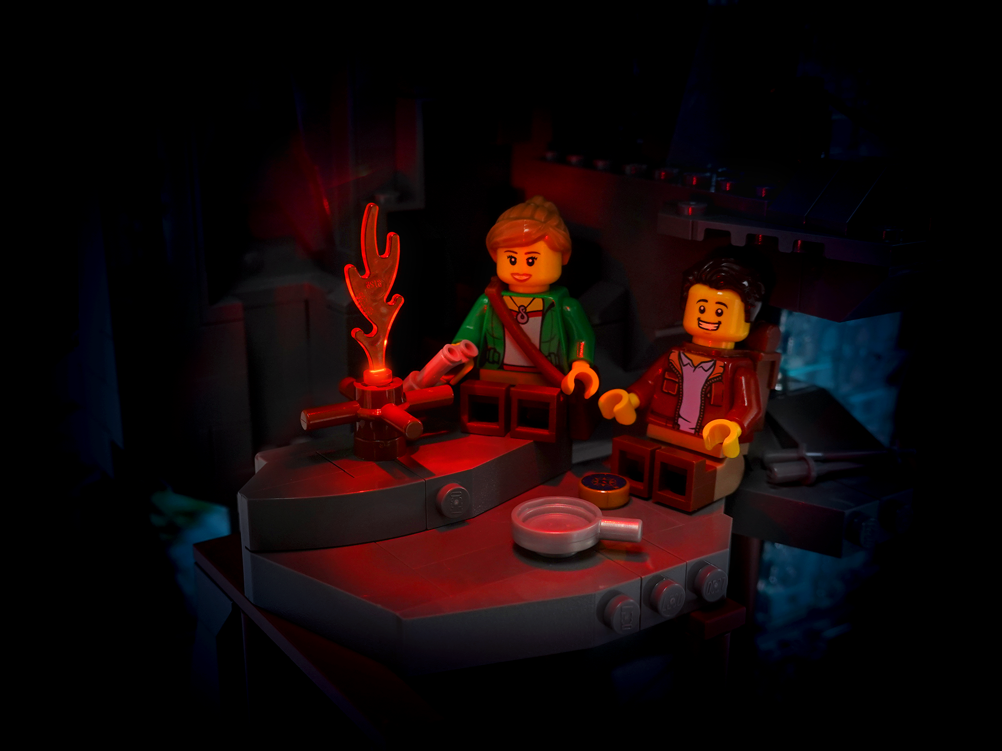 MOCBRICKLAND MOC-117747 Working Waterfall without PF