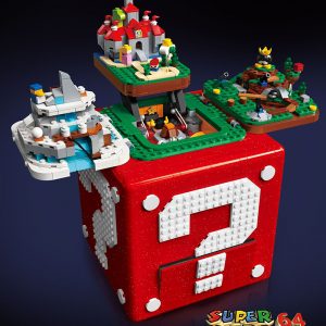 Creator Moc 73196 Red Super Mario 64 Question Mark Block (1)