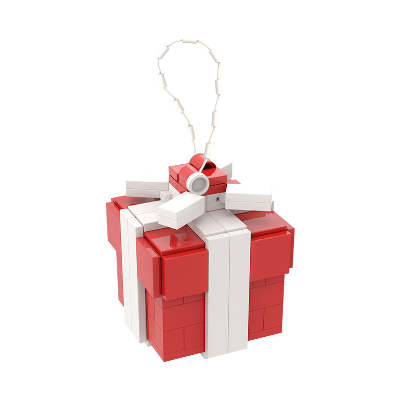 MOCBRICKLAND MOC-89585 Christmas Gift Box Ornament
