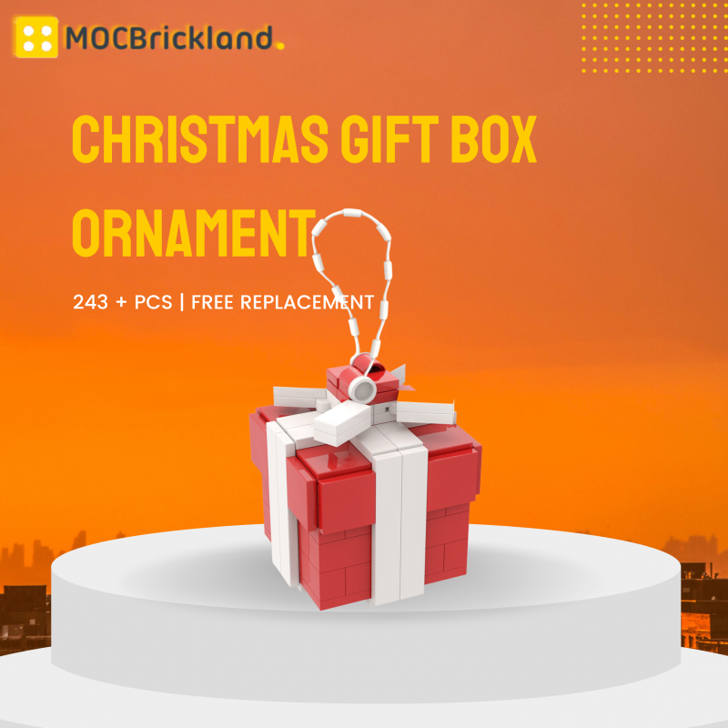 MOCBRICKLAND MOC-89585 Christmas Gift Box Ornament