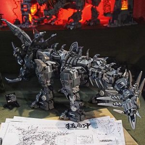 Creator Qd 66003 Mechanical Dinosaur Strong Model (10)