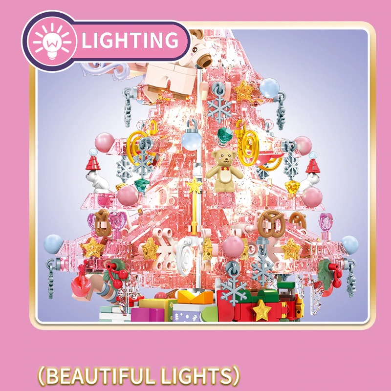 Sembo 605024 Crystal Christmas Tree