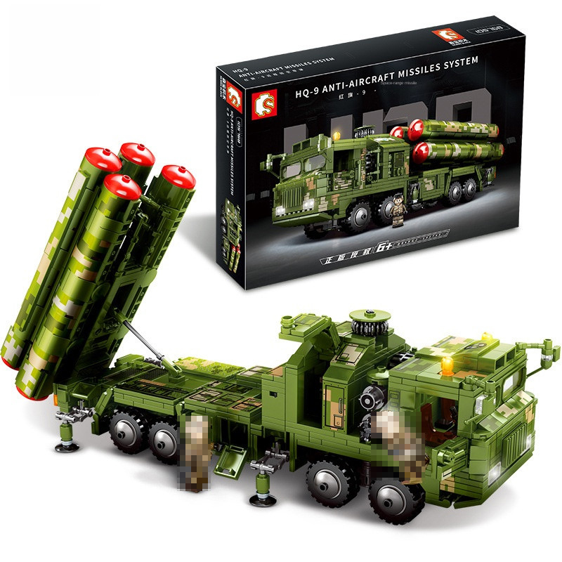 SEMBO 105768 HQ-9 Anti-Aircraft Missiles System 