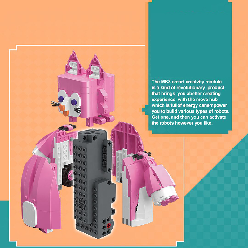MOULD KING 13159 Cute Happy FOX