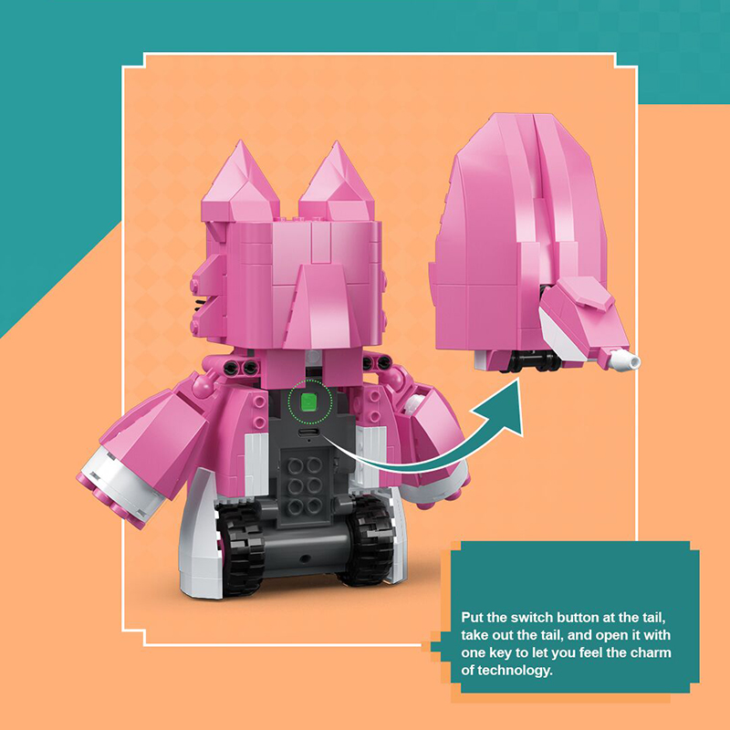 MOULD KING 13159 Cute Happy FOX