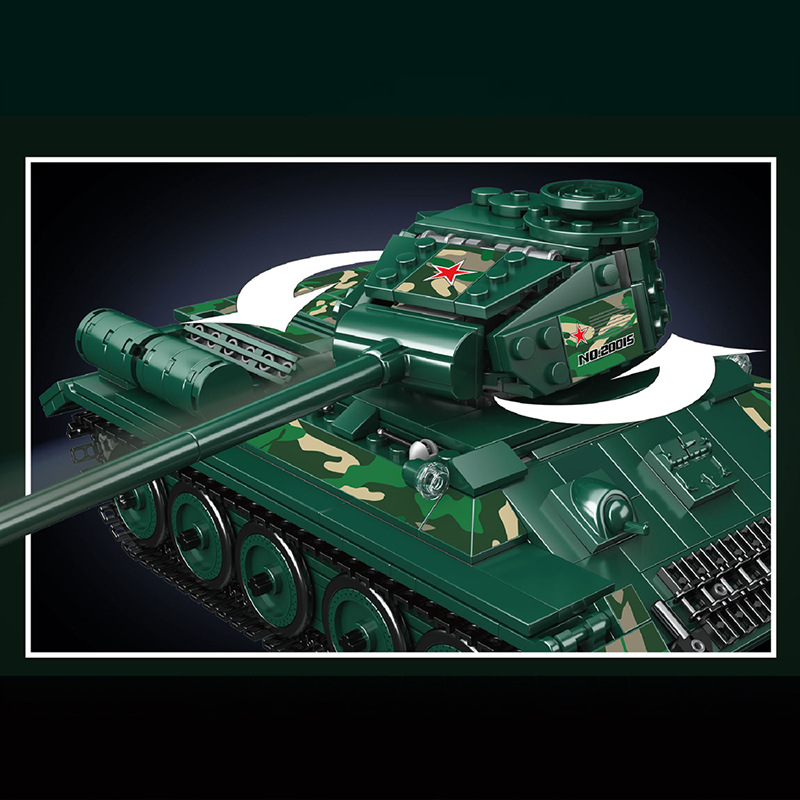 Mould King 20015 T-34 Medium Tank 