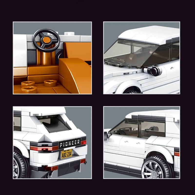 MOULD KINNG 27025 Speed Champions Porsche Cayenne Racers Car