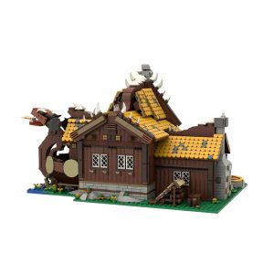 Moc 122688 The Viking House Without Pf 6