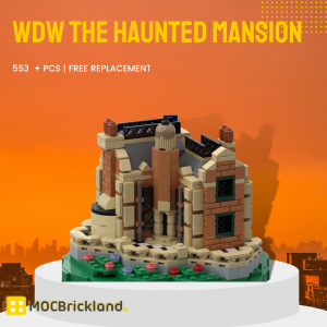 Moc 123859 Wdw The Haunted Mansion 5