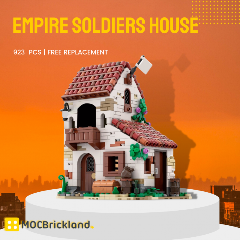 MOCBRICKLAND MOC-124049 Empire Soldiers House (Pirates Series #1) 