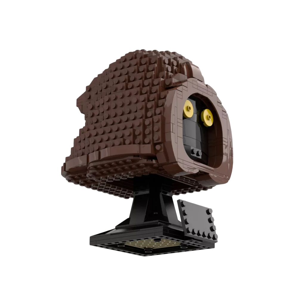 MOCBRICKLAND MOC-70376 Jawa bust – Helmet Collection Style 