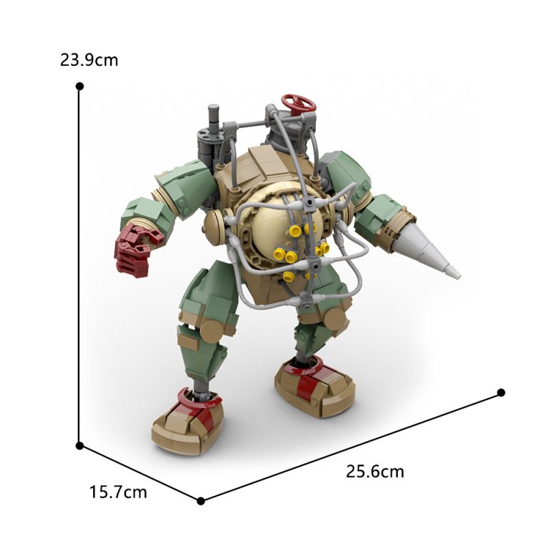 MOCBRICKLAND MOC-89545 BioShock Big Daddy