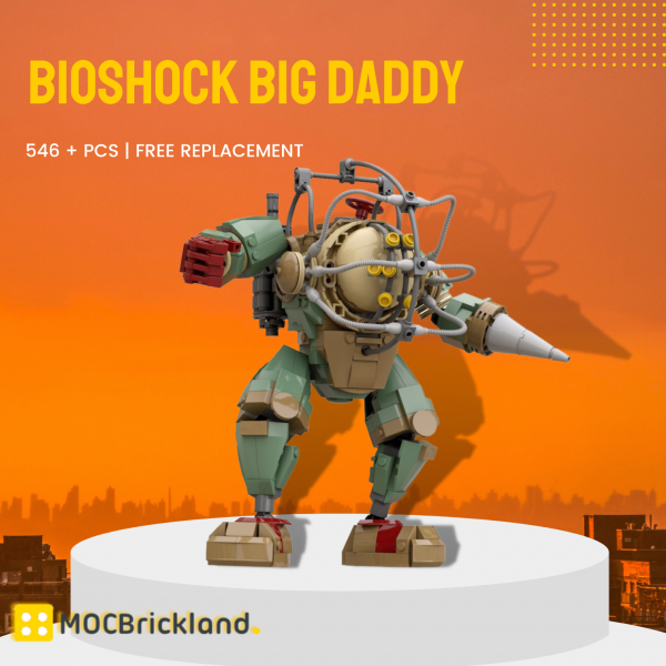 Moc Bioshock Big Daddy 8