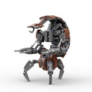Moc Destroyer Droid From Star Wars 1