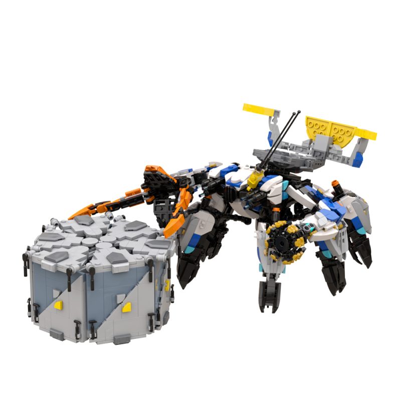MOCBRICKLAND MOC-89544 Horizon Zero Dawn Shell Walker