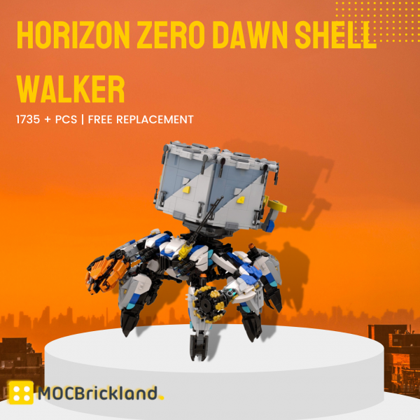 Moc Horizon Zero Dawn Shell Walker 11