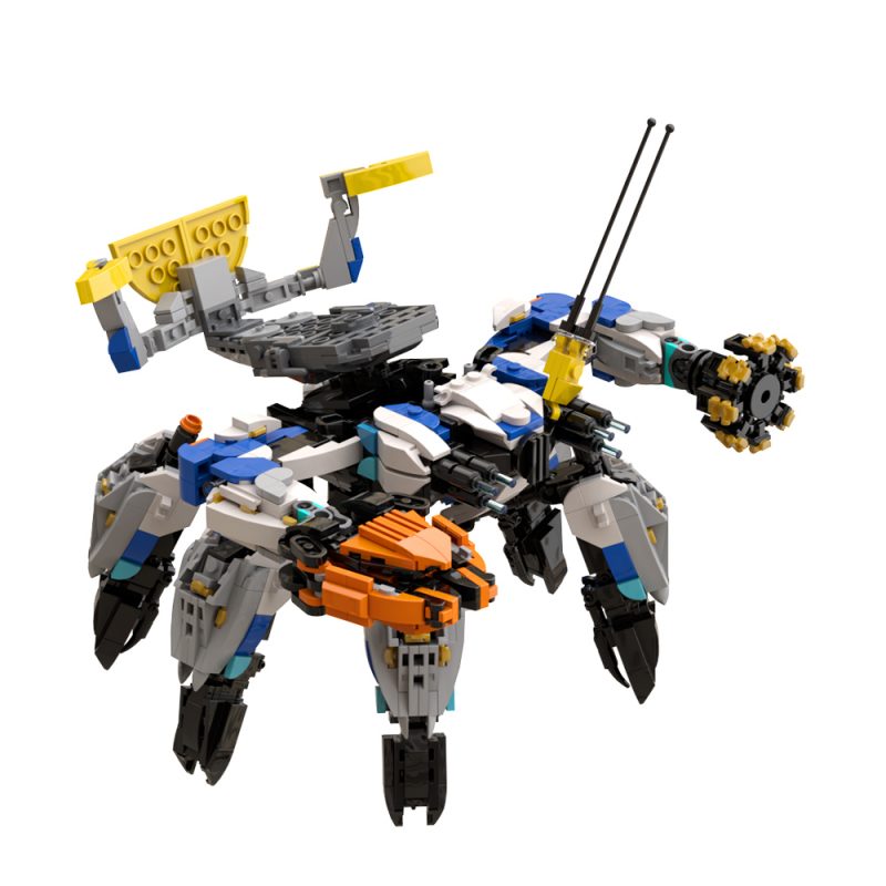 MOCBRICKLAND MOC-89544 Horizon Zero Dawn Shell Walker