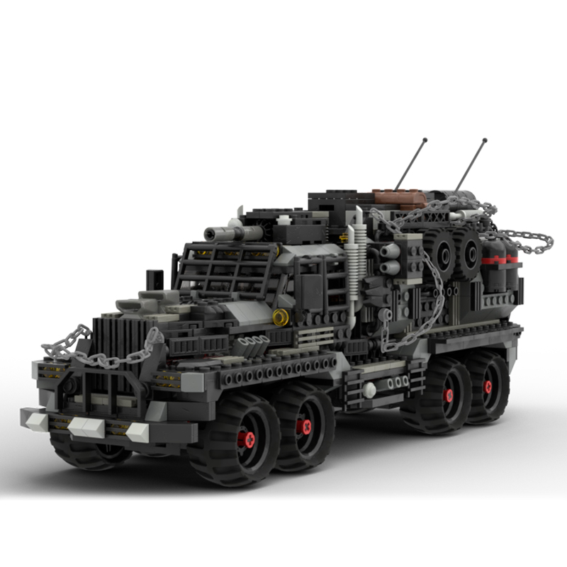 MOCBRICKLAND MOC-116001 8 x 8 Reisiger Mad Max The War Rig