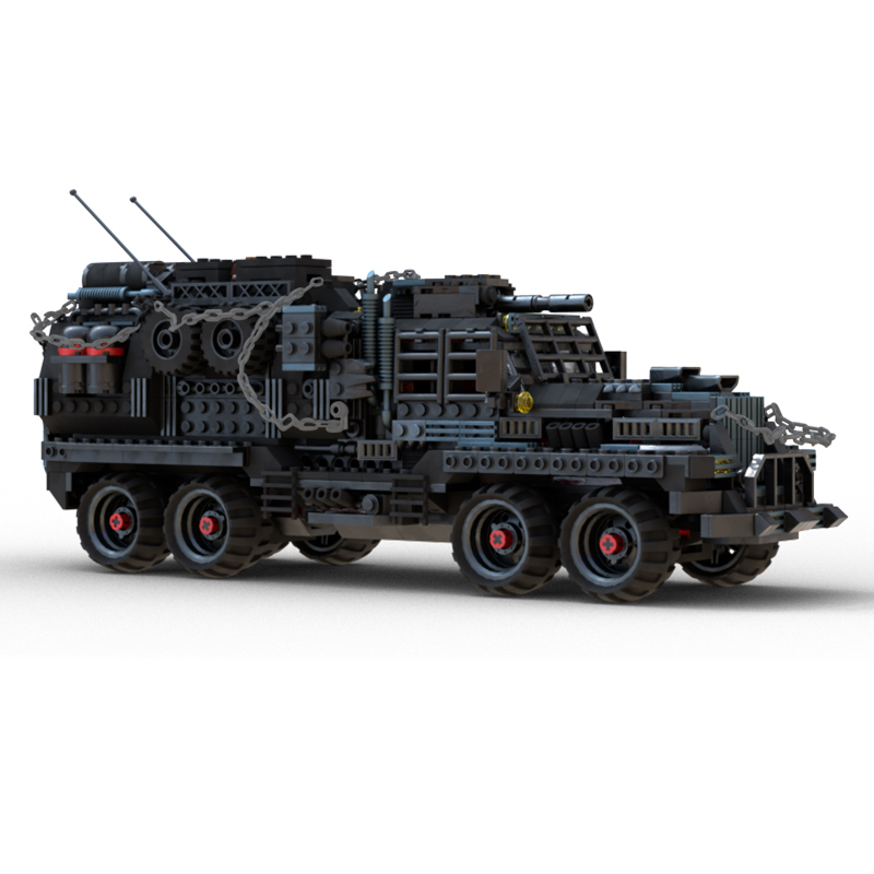 MOCBRICKLAND MOC-116001 8 x 8 Reisiger Mad Max The War Rig