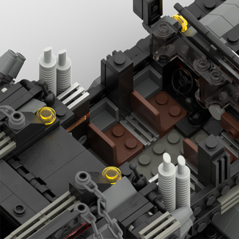 MOCBRICKLAND MOC-116001 8 x 8 Reisiger Mad Max The War Rig