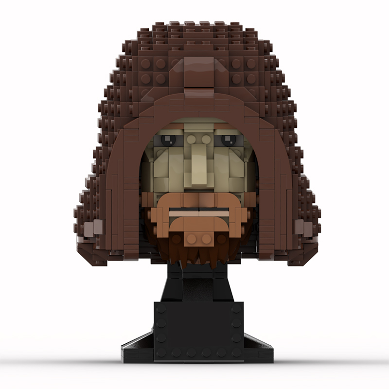 MOCBRICKLAND MOC-121600 Star Wars ObiWan Kenobi Head - Helmet Collection Style
