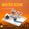 Mocbrickland Moc 85879 Winter Scene