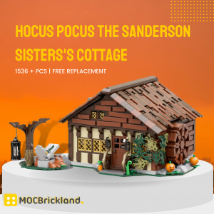 Mocbrickland Moc 89581 Hocus Pocus The Sanderson Sisters's Cottage