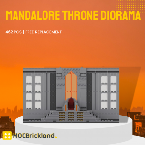 Mandalore Throne Diorama Moc 124631