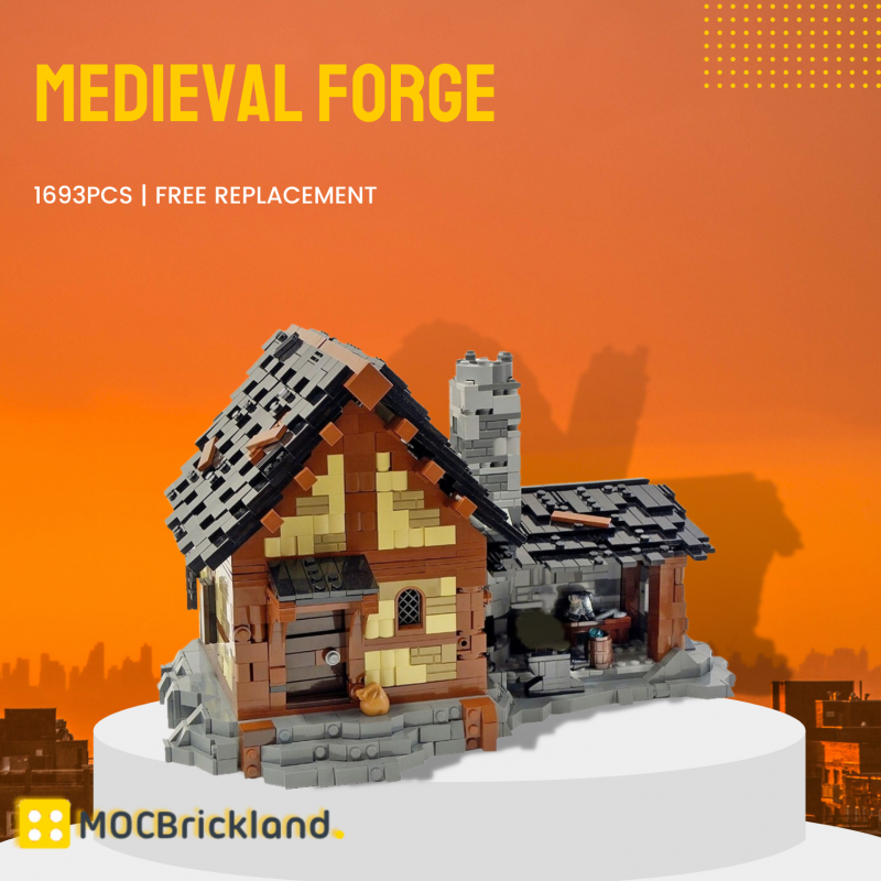 MOCBRICKLAND MOC-89539 Medieval Forge