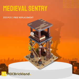 Medieval Sentry Moc 89534