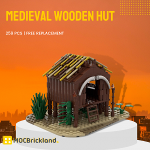 Medieval Wooden Hut Moc 75850
