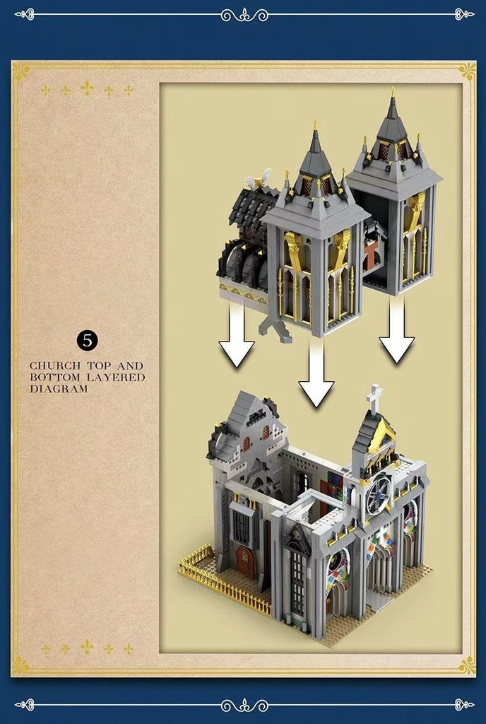 Reobrix 66027 Medieval Church