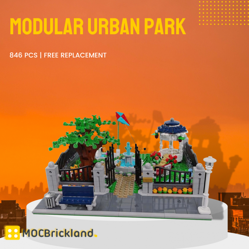 MOCBRICKLAND MOC-84766 Modular Urban Park