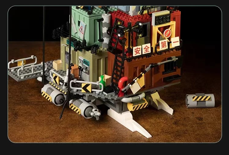 PANTASY 81101 The Floating Mechanical City Spirit Cage: Dust District