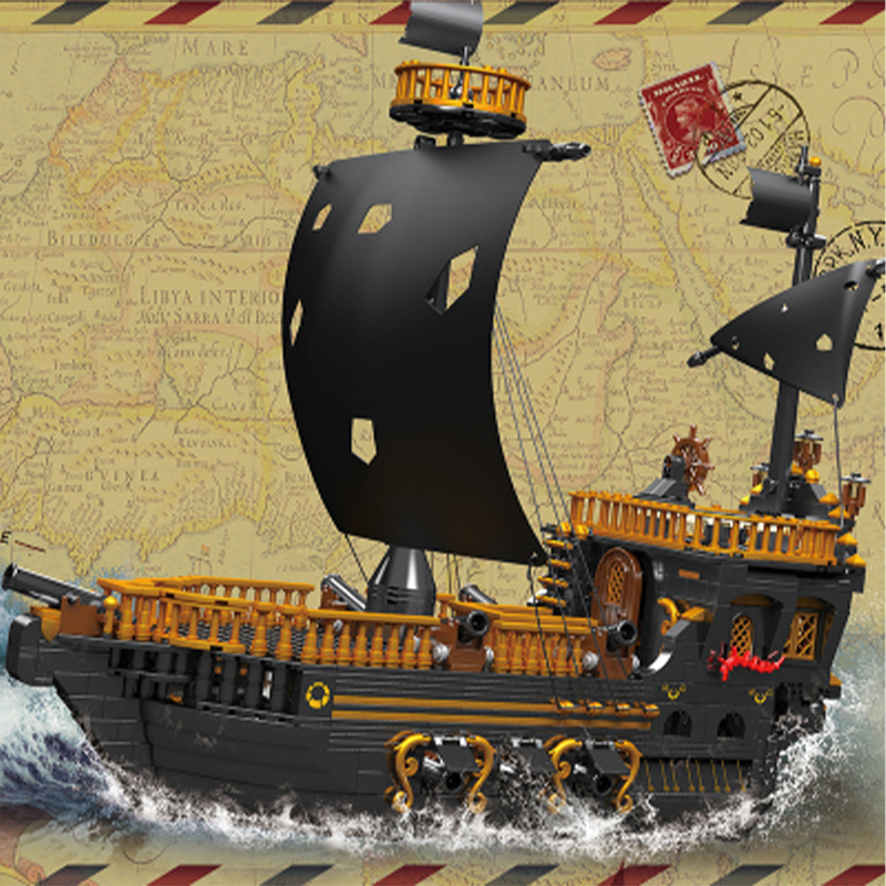 MOULD KING 13083 Pirates Seagull Ship 