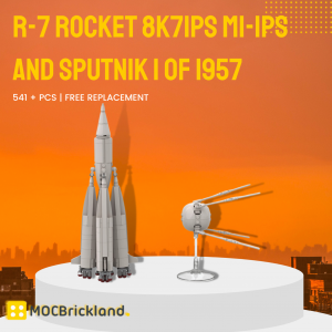 R 7 Rocket 8k71ps M1 1ps And Sputnik 1 Of 1957 Space 5